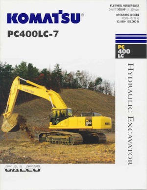 Верижни екскаватори Komatsu PC400LC-7