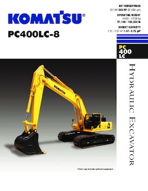 Верижни екскаватори Komatsu PC400LC-8