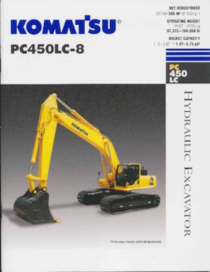 Верижни екскаватори Komatsu PC450LC-8
