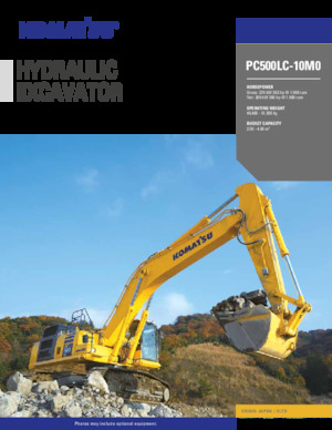 Верижни екскаватори Komatsu PC500LC-10M0
