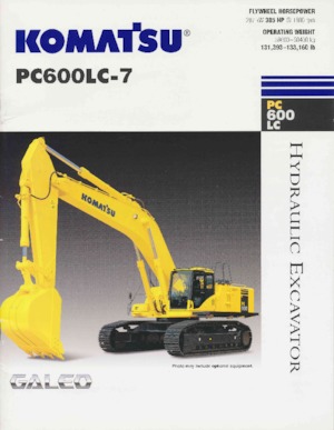 Верижни екскаватори Komatsu PC600LC-7