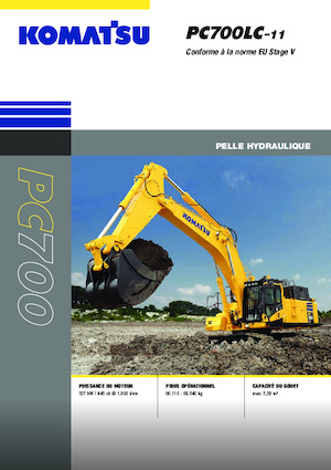 Верижни екскаватори Komatsu PC700LC-11E0