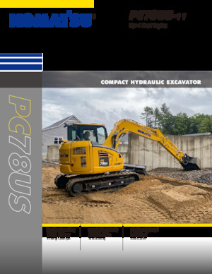 Верижни екскаватори Komatsu PC78US-11