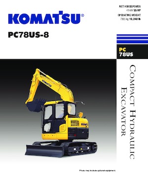 Верижни екскаватори Komatsu PC78US-8