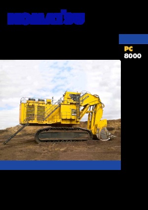 Верижни екскаватори Komatsu PC8000-11 