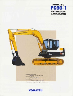 Верижни екскаватори Komatsu PC90-1