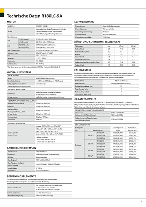 Верижни екскаватори Hyundai R 180 LC-9 A