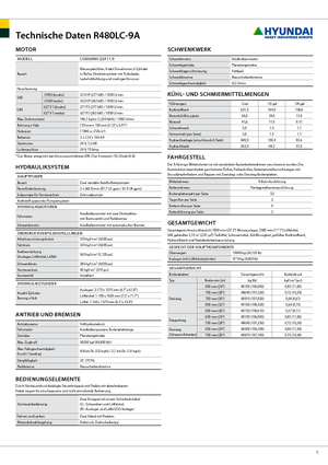 Верижни екскаватори Hyundai R 480 LC-9 A