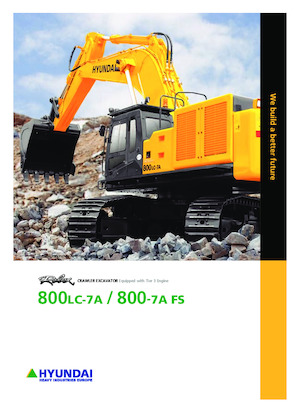 Верижни екскаватори Hyundai R 800-7A FS