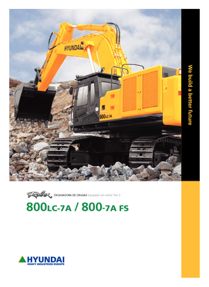 Верижни екскаватори Hyundai R 800 LC 7A