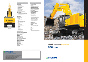 Верижни екскаватори Hyundai R 800 LC 7A