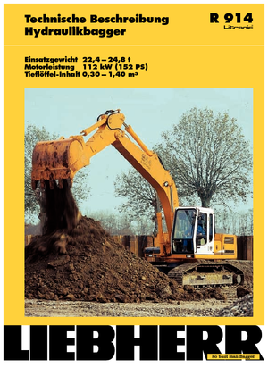 Верижни екскаватори Liebherr R 914 Litronic HD-SL
