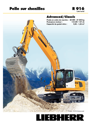 Верижни екскаватори Liebherr R 916 Advanced