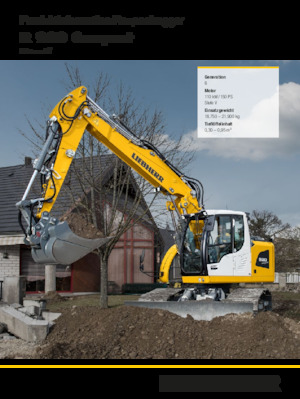 Верижни екскаватори Liebherr R 920 Compact Litronic 