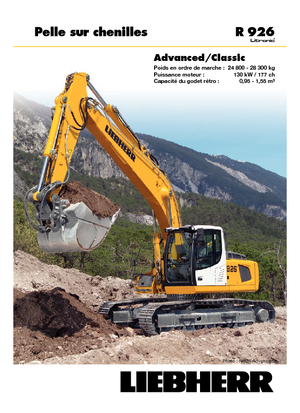 Верижни екскаватори Liebherr R 926 Classic