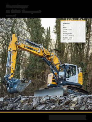 Верижни екскаватори Liebherr R 926 Compact Litronic 