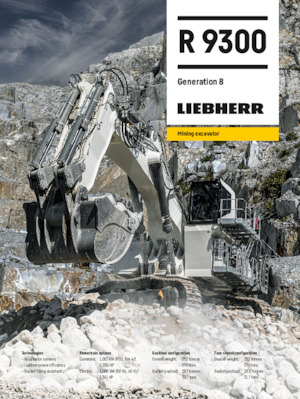 Верижни екскаватори Liebherr R 9300 G8