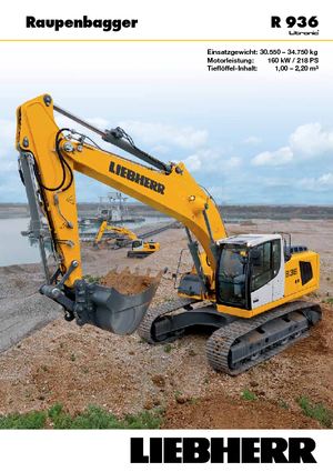 Верижни екскаватори Liebherr R 936