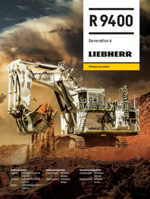 Верижни екскаватори Liebherr R 9400 G6