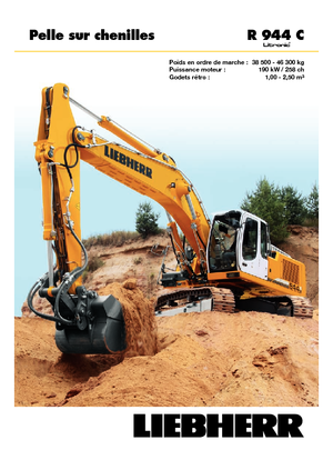 Верижни екскаватори Liebherr R 944 C Litronic