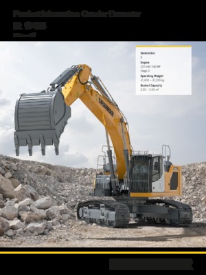 Верижни екскаватори Liebherr R 945 Litronic 