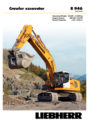 Верижни екскаватори Liebherr R 946