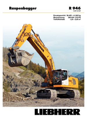 Верижни екскаватори Liebherr R 946