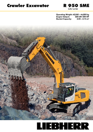 Верижни екскаватори Liebherr R 950 SME