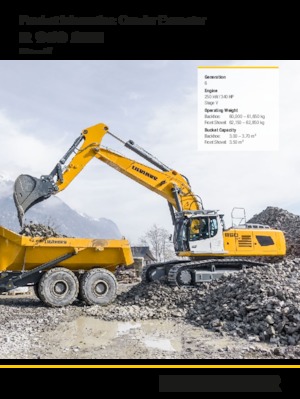 Верижни екскаватори Liebherr R 960 SME Litronic 
