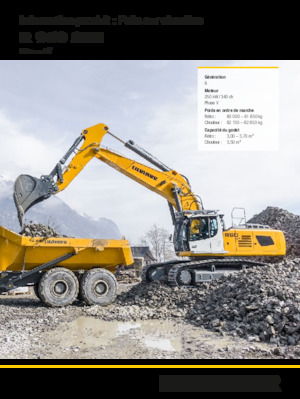 Верижни екскаватори Liebherr R 960 SME Litronic 