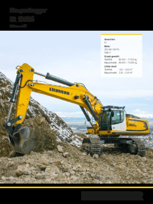 Верижни екскаватори Liebherr R 966 Litronic 