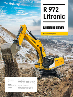 Верижни екскаватори Liebherr R 972 Litronic 
