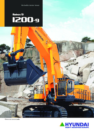 Верижни екскаватори Hyundai R1200-9