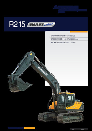 Верижни екскаватори Hyundai R215 SMART PLUS