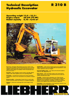 Верижни екскаватори Liebherr R 310B 