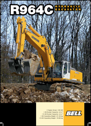 Верижни екскаватори Bell R964C