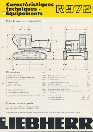 Верижни екскаватори Liebherr R 972 