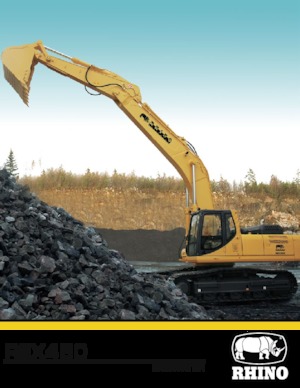 Верижни екскаватори RHINO REX450