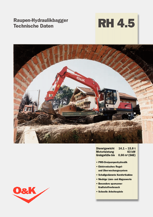 Верижни екскаватори O&K RH 4.5
