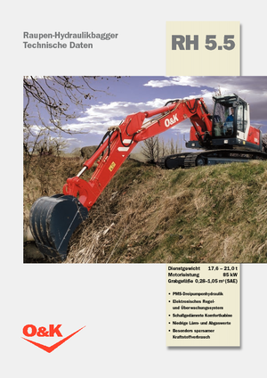 Верижни екскаватори O&K RH 5.5