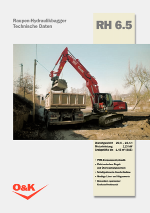 Верижни екскаватори O&K RH 6.5