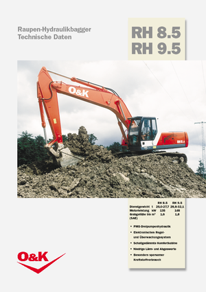 Верижни екскаватори O&K RH 9.5