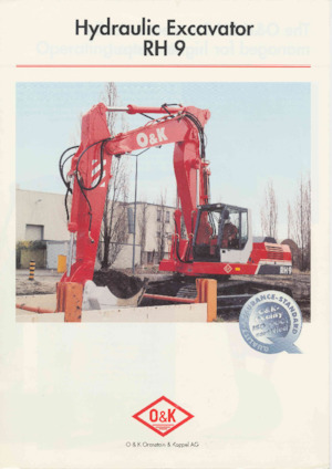 Верижни екскаватори O&K RH 9