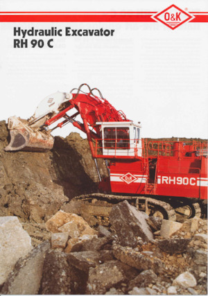 Верижни екскаватори O&K RH 90 C