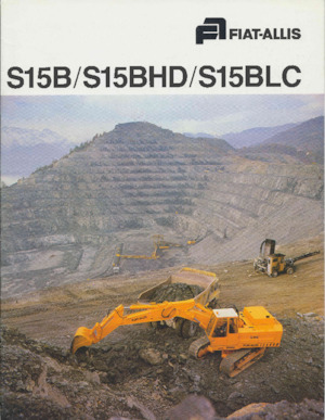Верижни екскаватори Fiatallis S15B