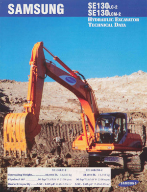 Верижни екскаватори Samsung SE 130 LC-2
