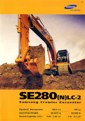 Верижни екскаватори Samsung SE 280 NLC-2