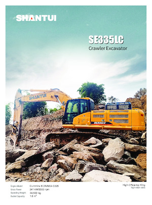Верижни екскаватори Shantui SE335LC 