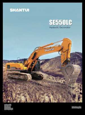 Верижни екскаватори Shantui SE550LC 