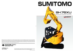 Верижни екскаватори Sumitomo SH75XU-3B